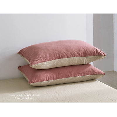 Cosy Club Sheet Set Cotton Sheets King Vanilla Rhubarb