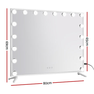 Embellir Makeup Mirror with Light LED Hollywood Vanity Dimmable Wall Mirrors