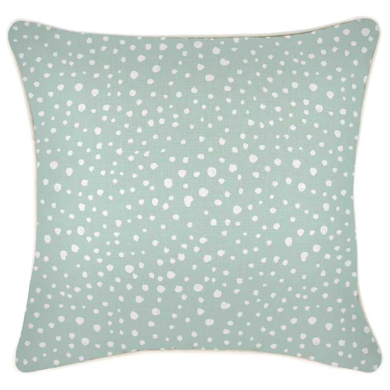 Cushion Cover-With Piping-Lunar Pale Mint-45cm x 45cm