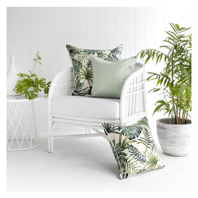 Cushion Cover-With Piping-Lunar Pale Mint-45cm x 45cm