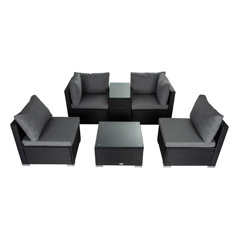 Modular Outdoor Lounge Set &