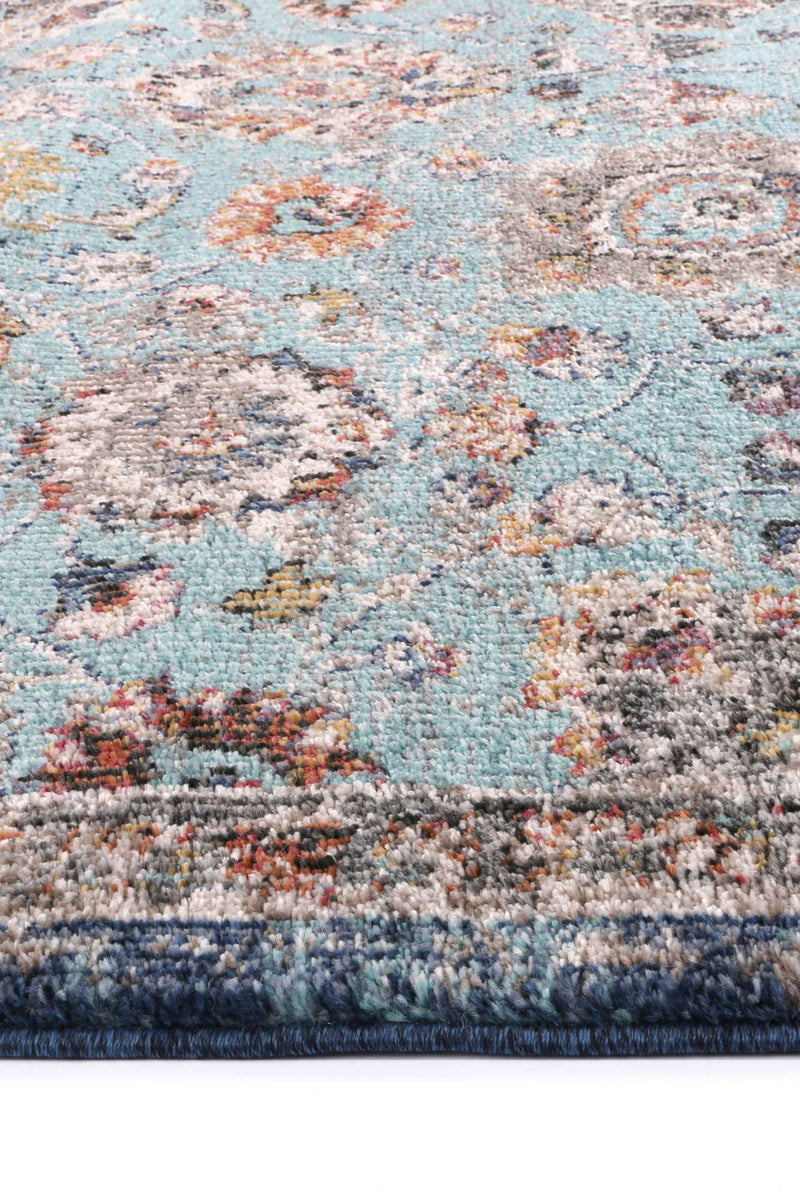 Ezra Multi Blue Traditional Rug 240x330