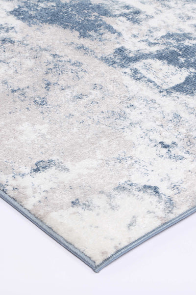 Ermina Modern Abstract Blue Rug 240x330cm