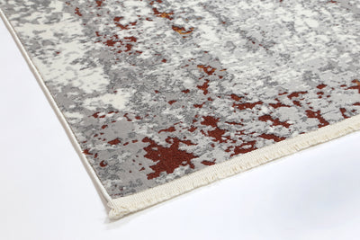 Cordelia One Modern Grey Terracotta Rug 160x230 cm