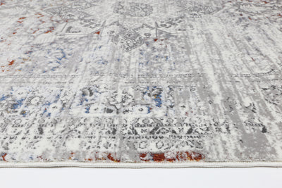 Cordelia Medalion Grey Multi Rug 160x230 cm