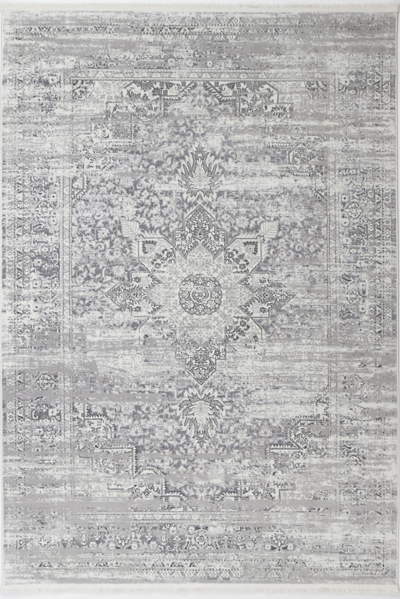 Cordelia Medalion Grey Rug 160x230 cm