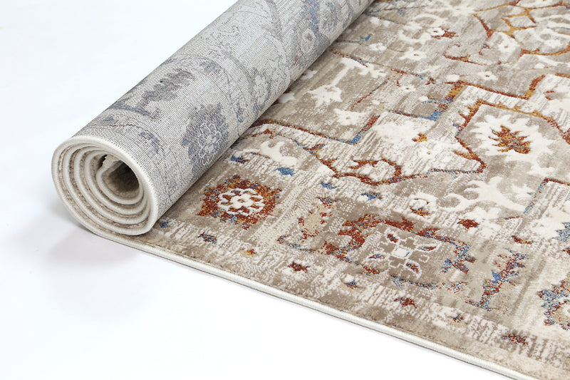 Cordelia Medalion Beige Multi Rug 200x290 cm