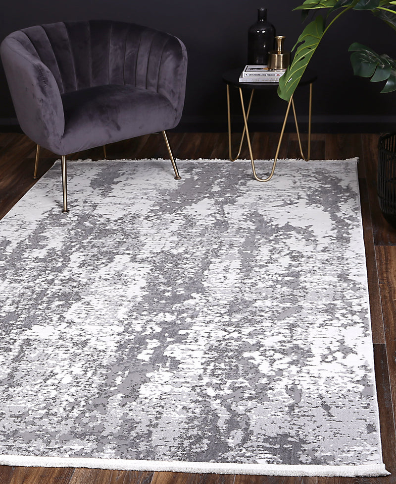 Cordelia One Modern Grey Rug 240x330 cm