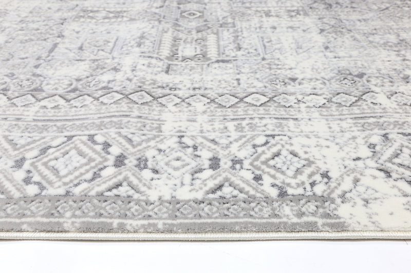 Cordelia Panel Grey Rug 240x330 cm