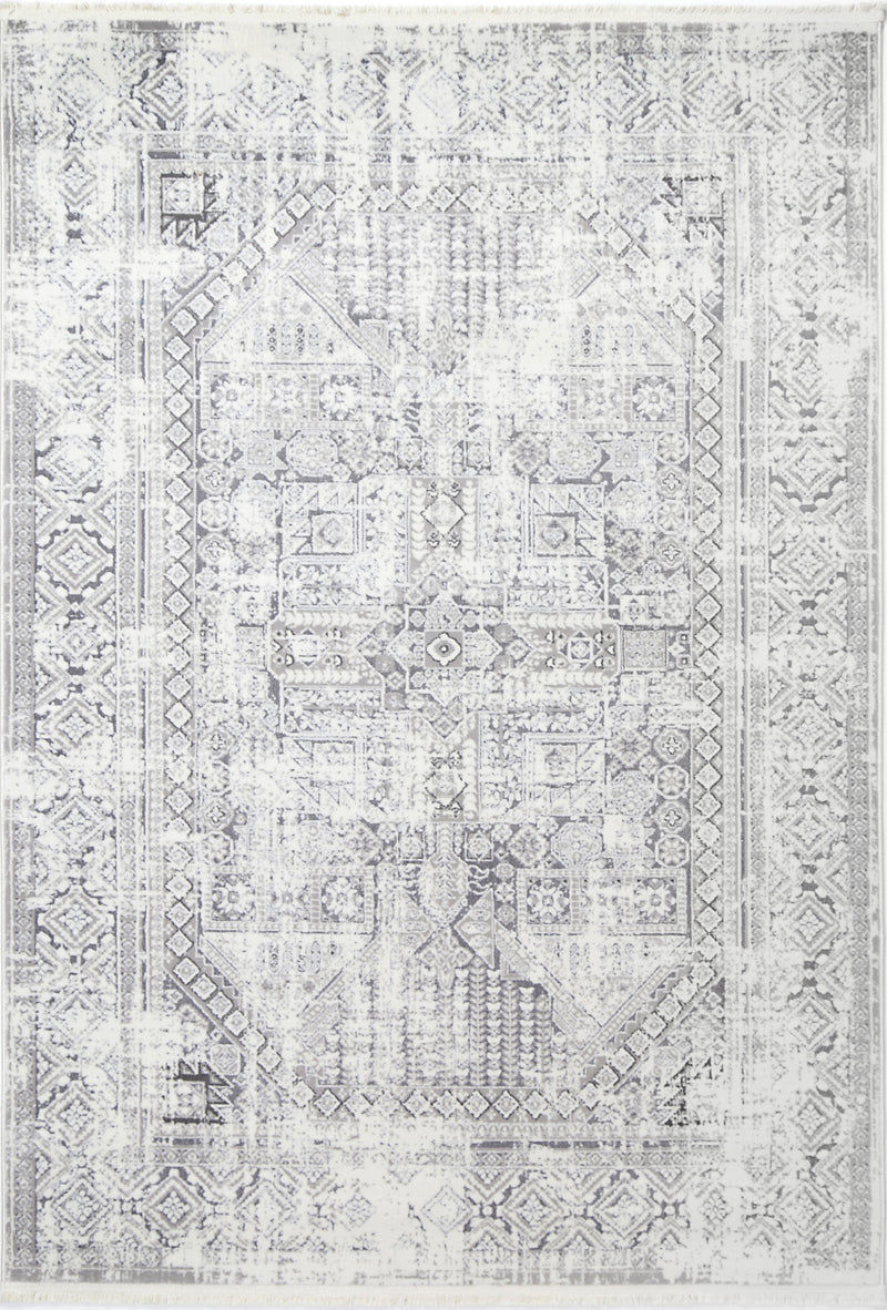 Cordelia Panel Grey Rug 300x400 cm