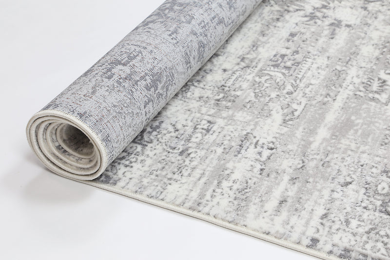 Cordelia Medalion Grey Rug 300x400 cm