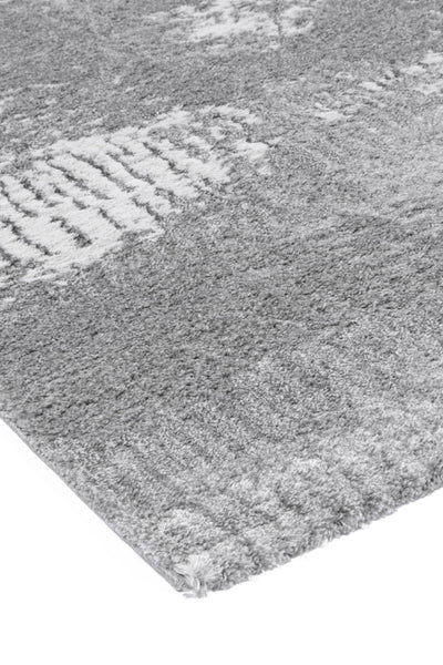 Yuzil Grey Abstract Rug 160x230cm