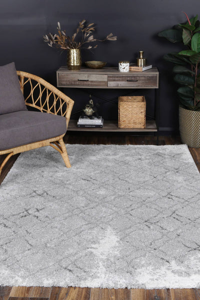 Yuzil Grey Transitional Rug 160x230cm