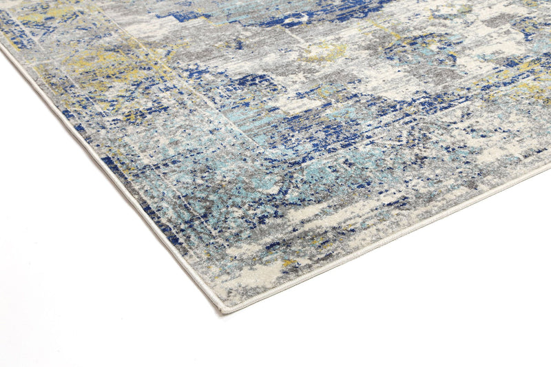 Delicate Blue Green Distressed Rug 160x230 cm