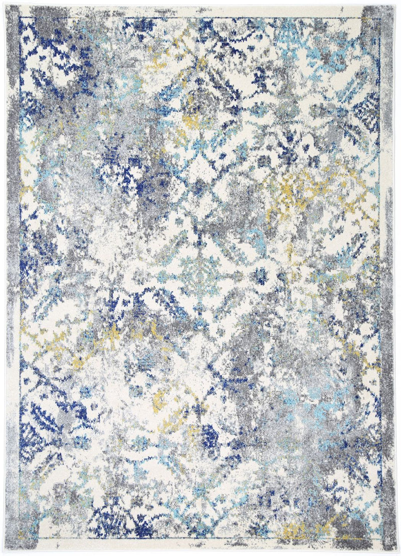 Delicate Blue Green Contemporary Rug 160x230 cm