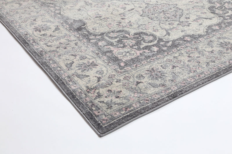 Delicate Grey Oriental Rug 160x230 cm