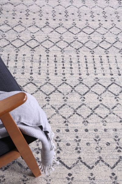 Delicate Grey Modern Rug 160x230 cm