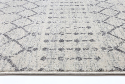 Delicate Grey Modern Rug 200x290 cm