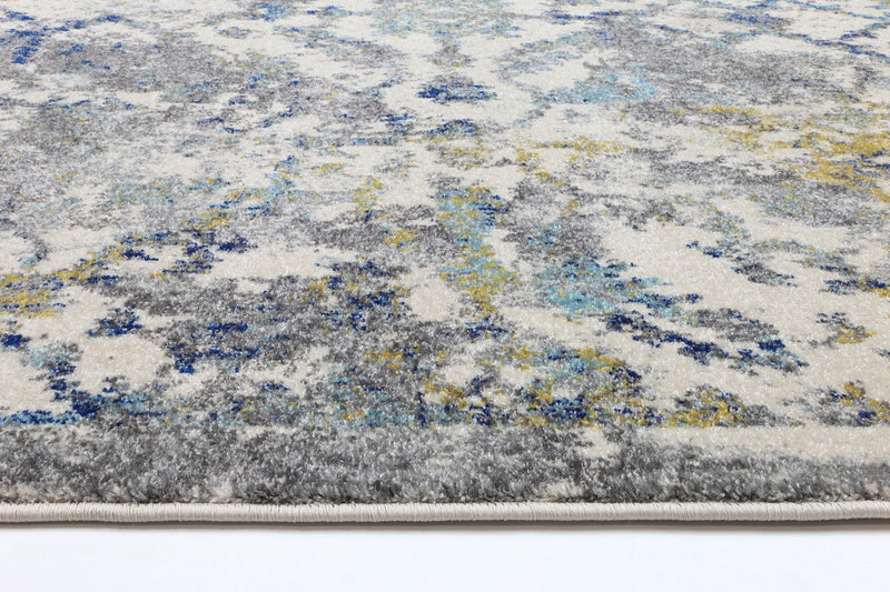 Delicate Blue Green Contemporary Rug 240x330 cm