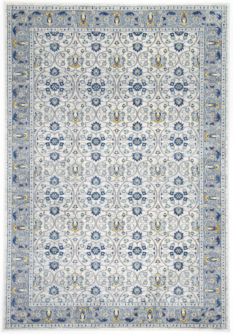 Delicate Blue Green Oriental Rug 80x150 cm