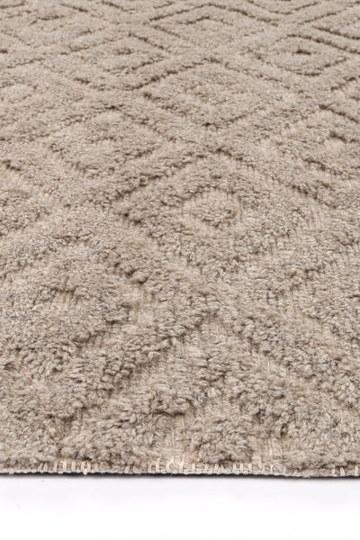 Leilani Plush Diamond Ash Rug 160x230cm