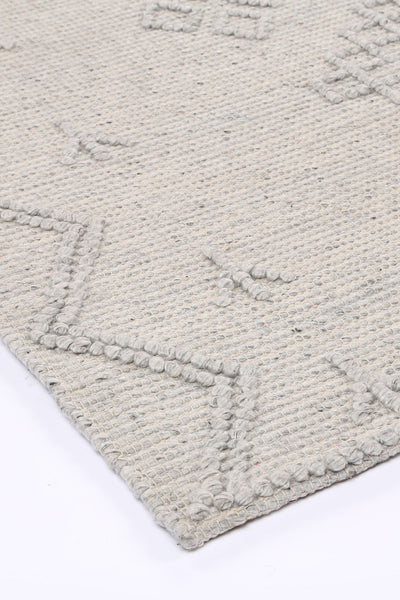 Leilani Boho Chic Grey Rug 160x230cm