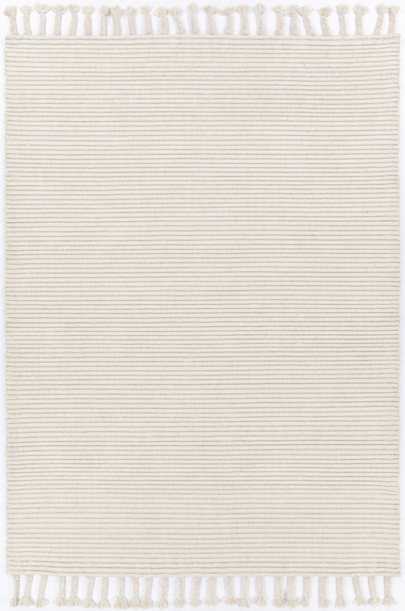 Leilani Modern Wool Cream Rug 200x290cm