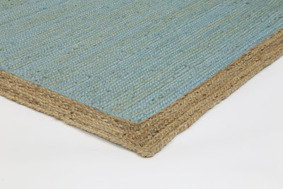 Hampton Blue Centre Jute Rug 150x220cm