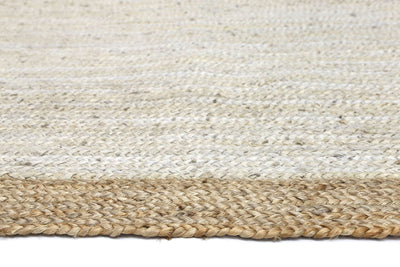 Hampton Light Pink Centre Jute Rug 150x220cm