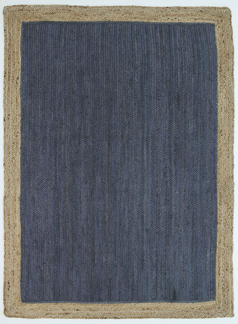 Hampton Grey Centre Jute Rug 190x280cm