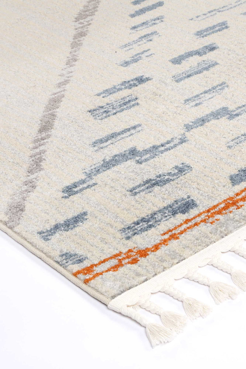 Pasto Tribal Light Grey Rug 160x230cm