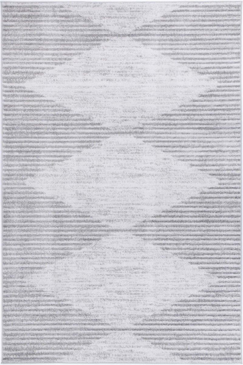 Windjana Abstract Diamond Grey Rug 240x330cm