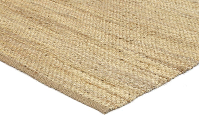 Malmo Beige Stipe Natural Jute Rug  200x290cm