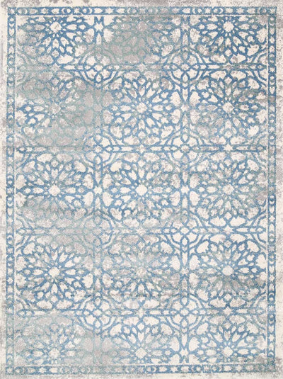 Morisot Blue Demask Rug 240x330cm