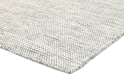 Scandi Grey Reversible Wool Rug 160x230 cm