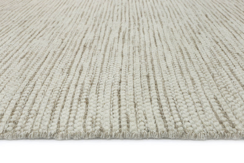 Scandi Beige Brown Reversible Wool Rug 300x400 cm