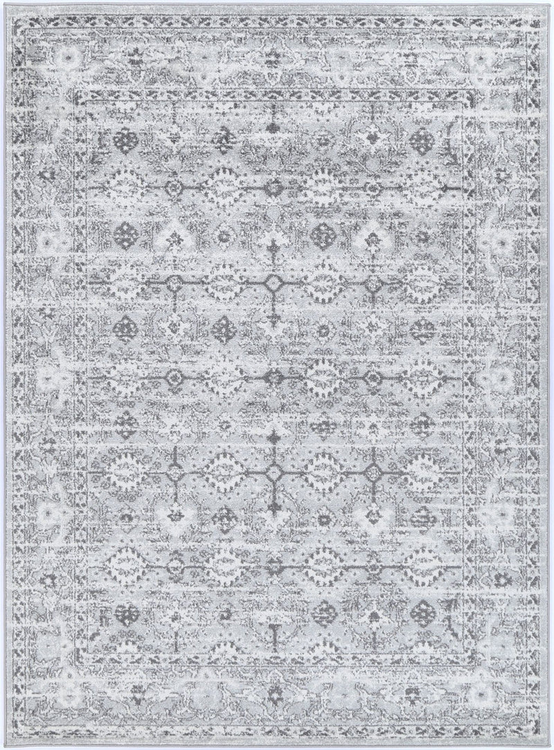 Ligures Grey White Ancient Rug 160X230cm