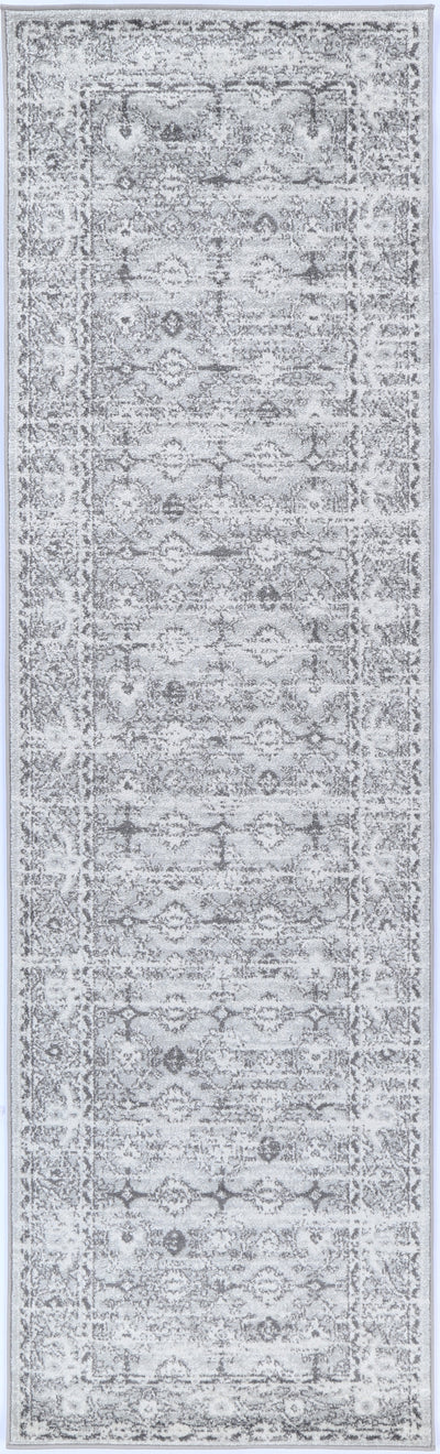 Ligures Grey White Ancient Rug 160X160cm Round