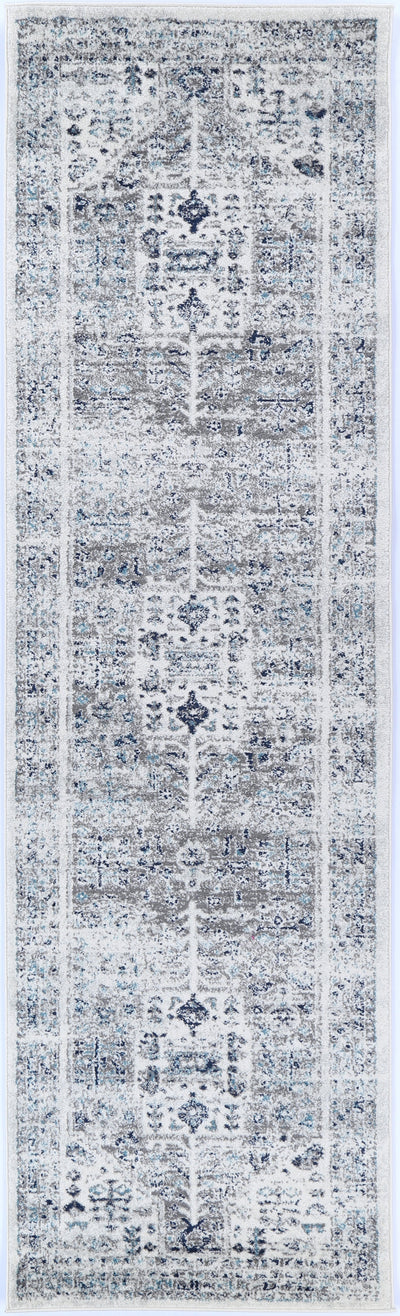 Ligures Cream Blue Traditional Rug 200X290cm