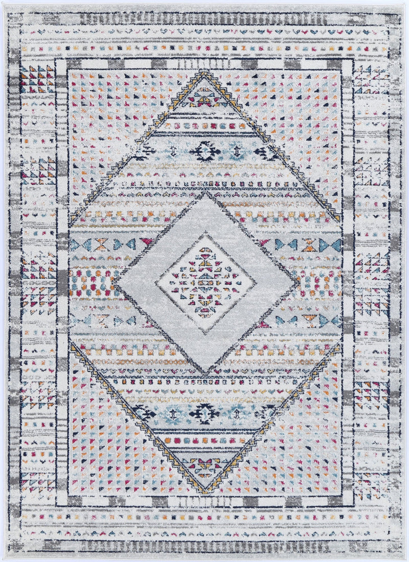 Ligures Multi Tribal Rug 200X200cm Round