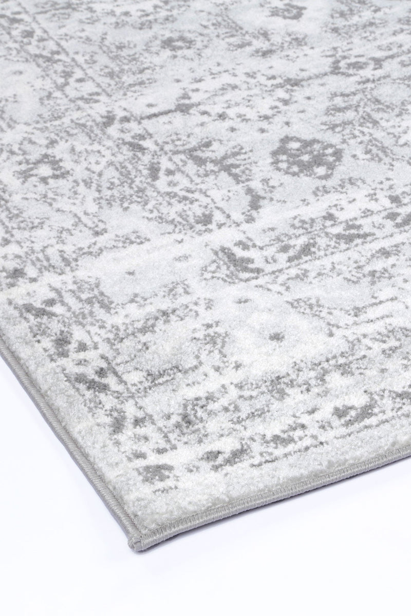 Ligures Grey White Ancient Rug 240X330cm