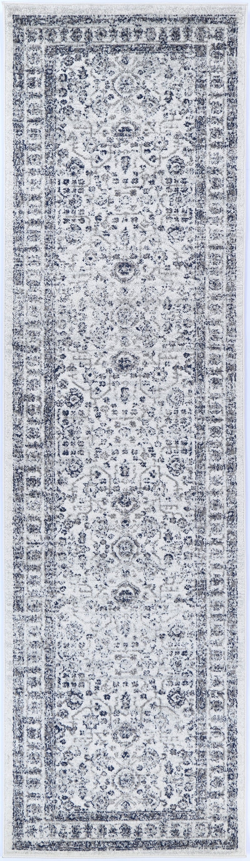 Ligures Navy Cream Traditional Rug 280X380cm