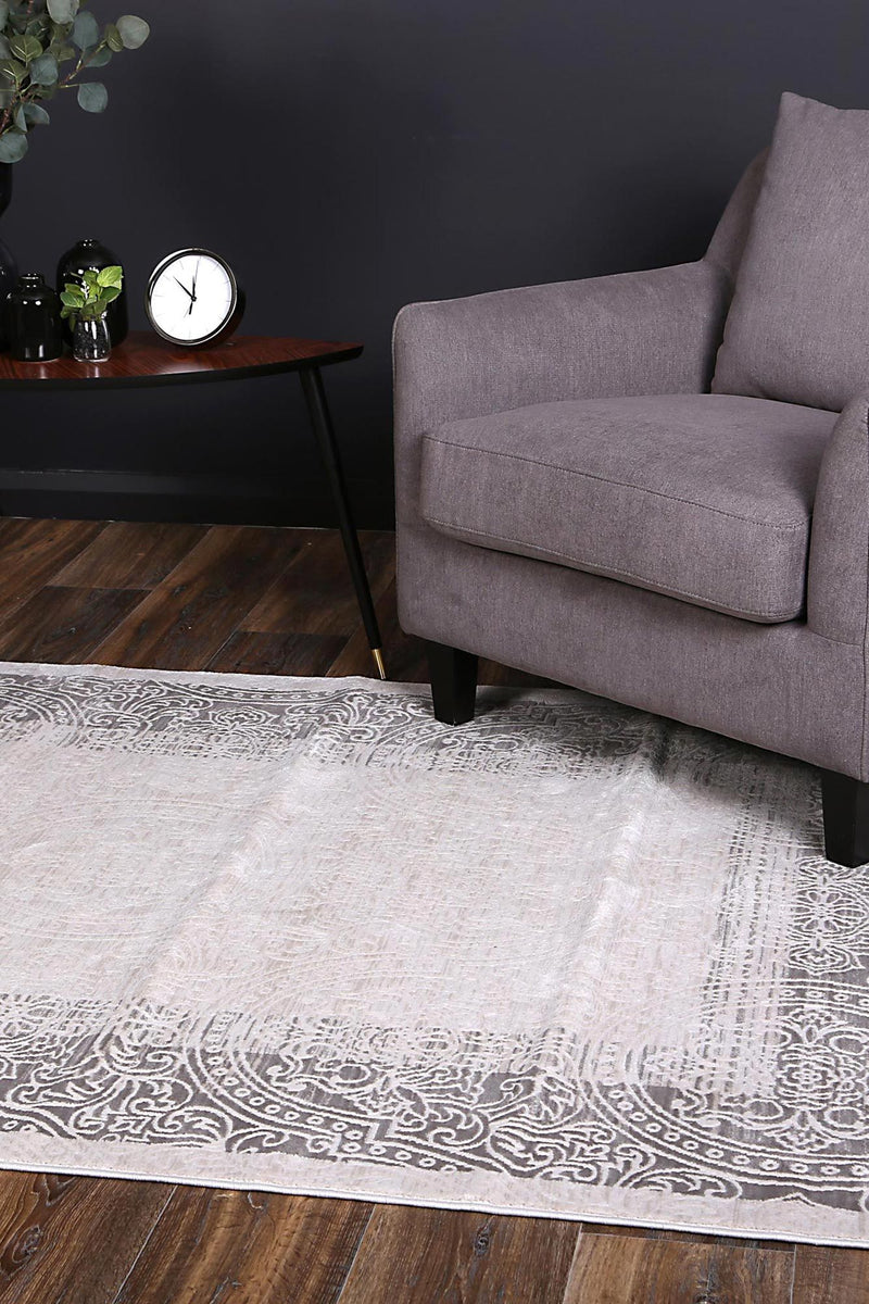 Rapsody Classic Border Cream Rug 160x230 cm