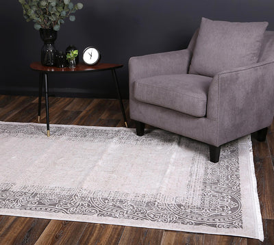 Rapsody Classic Border Cream Rug 160x230 cm