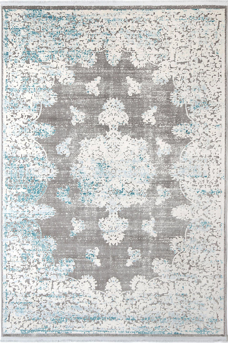 Rapsody Medallion Blue Rug 240x330 cm