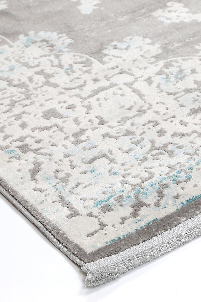 Rapsody Medallion Blue Rug 240x330 cm