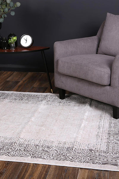 Rapsody Classic Border Cream Rug 280x380 cm