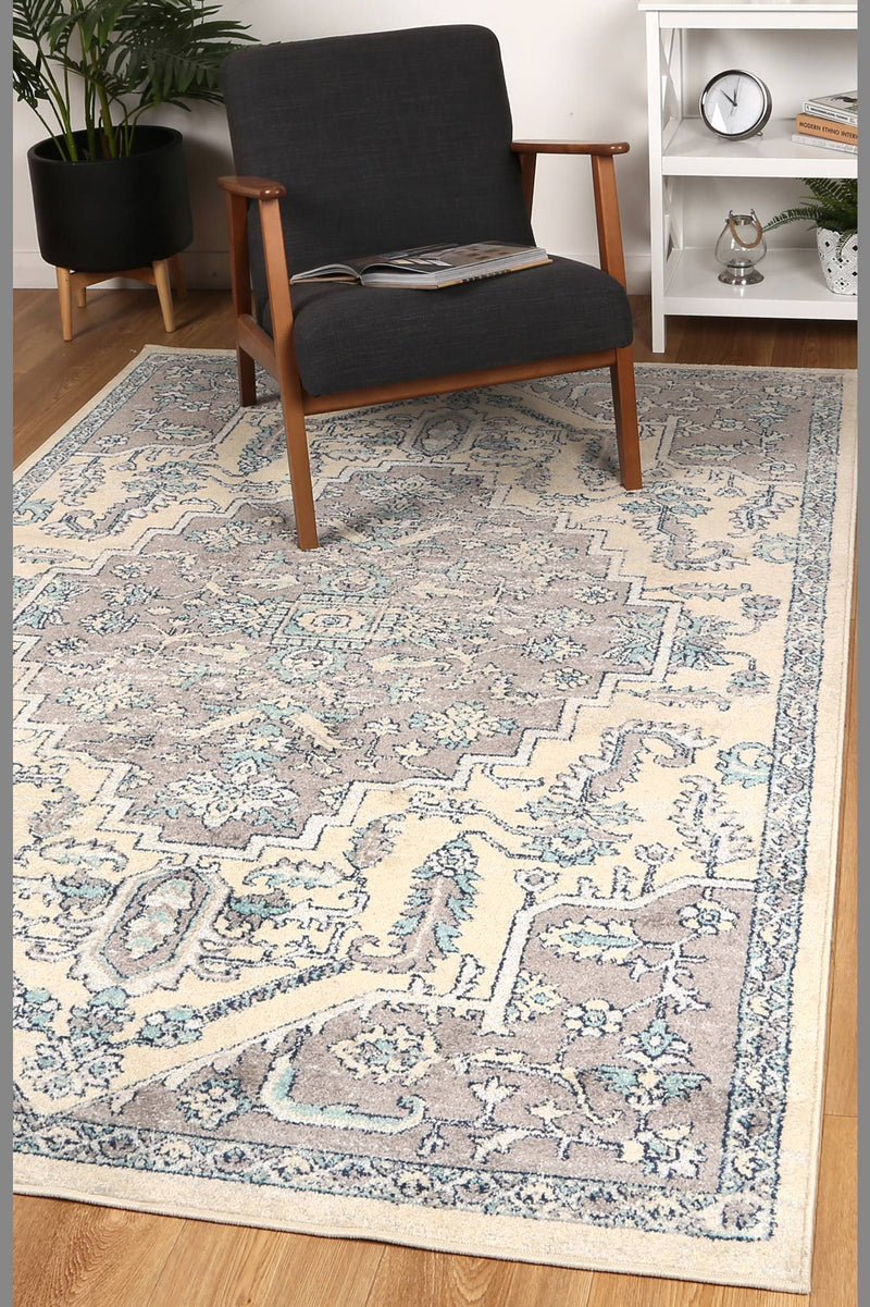 Palermo Erice Grey Rug 160x230cm