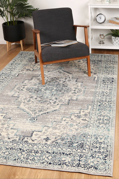 Palermo Simeto Blue Rug 160x230cm