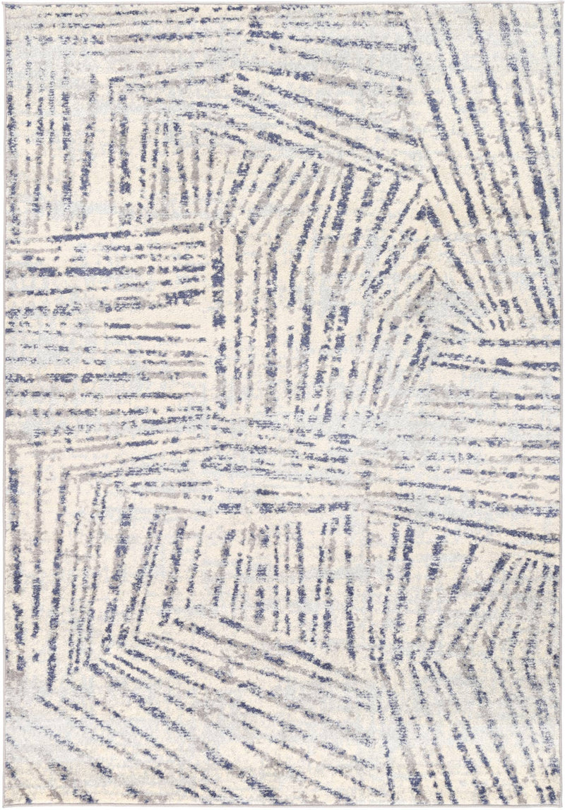 Palermo Vallo Grey Blue Rug 200x290cm